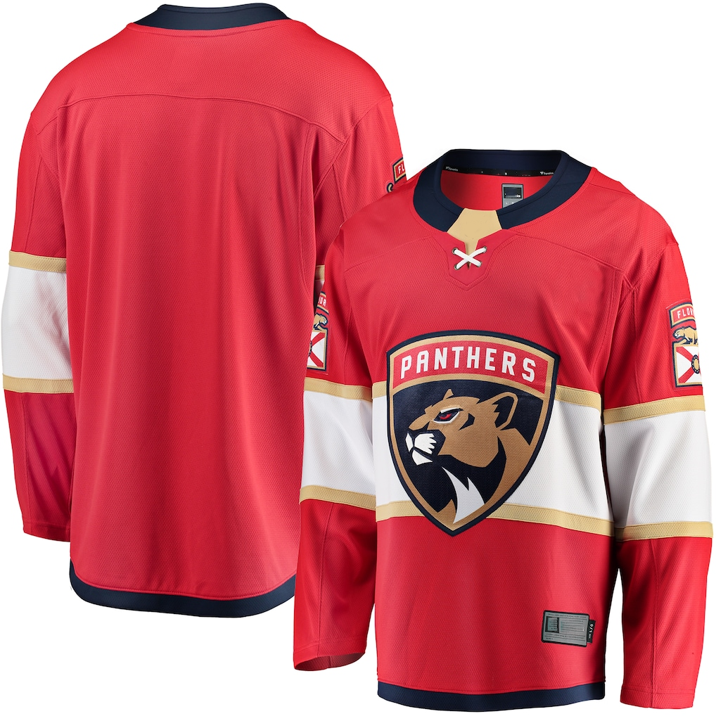 Tocy F.Panthers Red Breakaway Home Jerseys