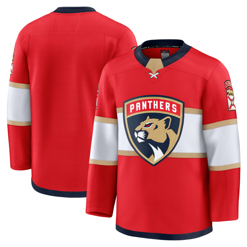 Tocy F.Panthers Red Home Premium Jerseys