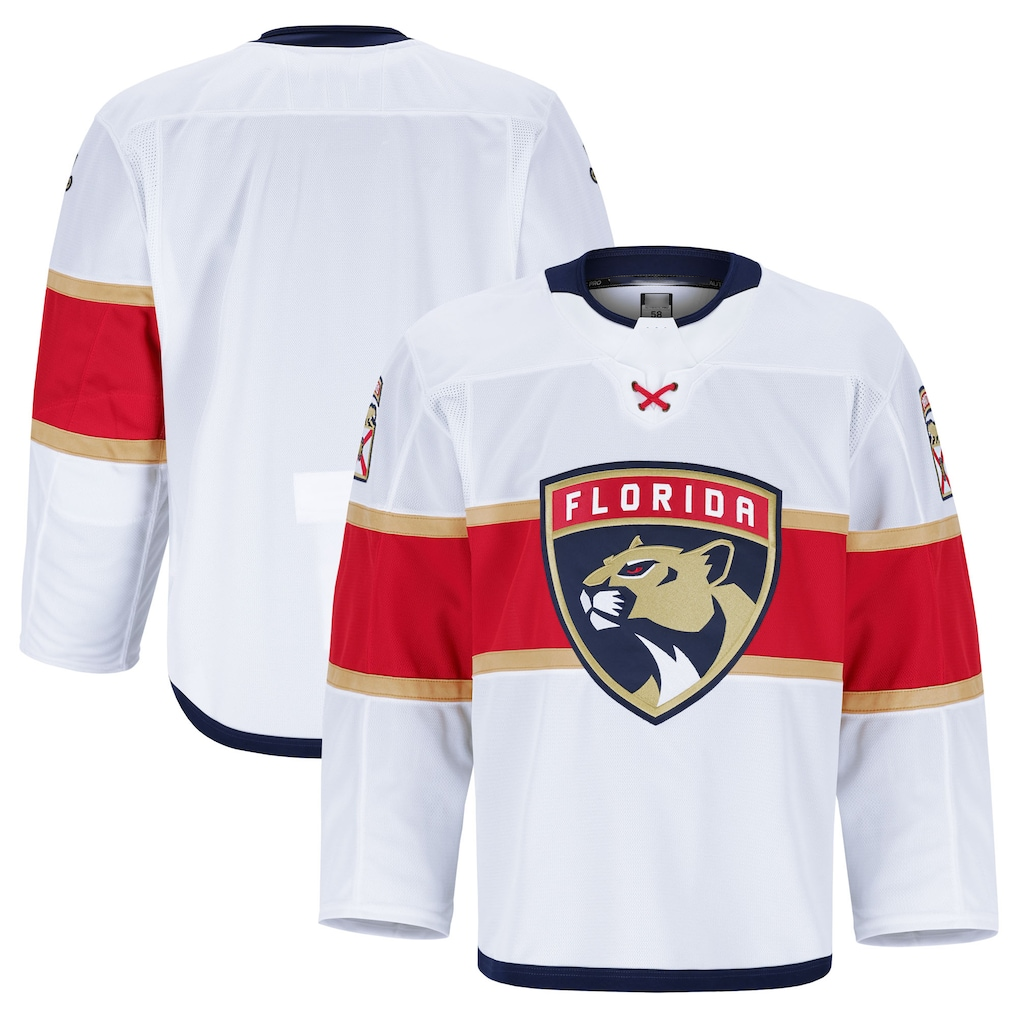 Tocy F.Panthers White Away Authentic Pro Jerseys
