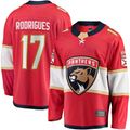 Tocy F.Panthers #17 Evan Rodrigues Red Home Breakaway Jerseys