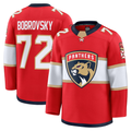 Tocy F.Panthers #72 Sergei Bobrovsky Red Premium Jerseys