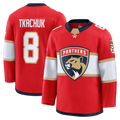 Tocy F.Panthers #8 Brady Tkachuk Red Home Premium Jerseys