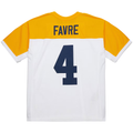 tocy GB.Packers #4 Brett Favre Mitchell & Ness White 1994 Legacy Replica Stitched Puhic Jersey