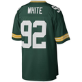 tocy GB.Packers #92 Reggie White Mitchell & Ness Green Big & Tall 1996 Retired Player Replica Stitched Puhic Jersey