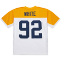 tocy GB.Packers #92 Reggie White Mitchell & Ness White 1994 Legacy Replica Stitched Puhic Jersey