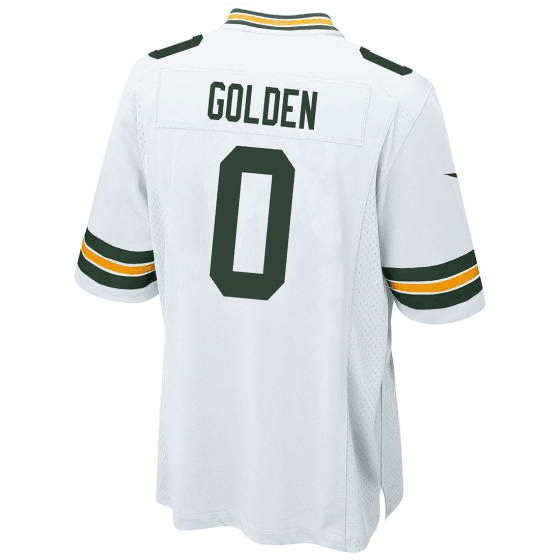 tocy GB.Packers #0 Matthew Golden Away Game Stitched Jerseys