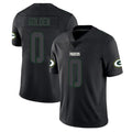 tocy GB.Packers #0 Matthew Golden Player Black Impact Limited Home Game Stitched Jerseys