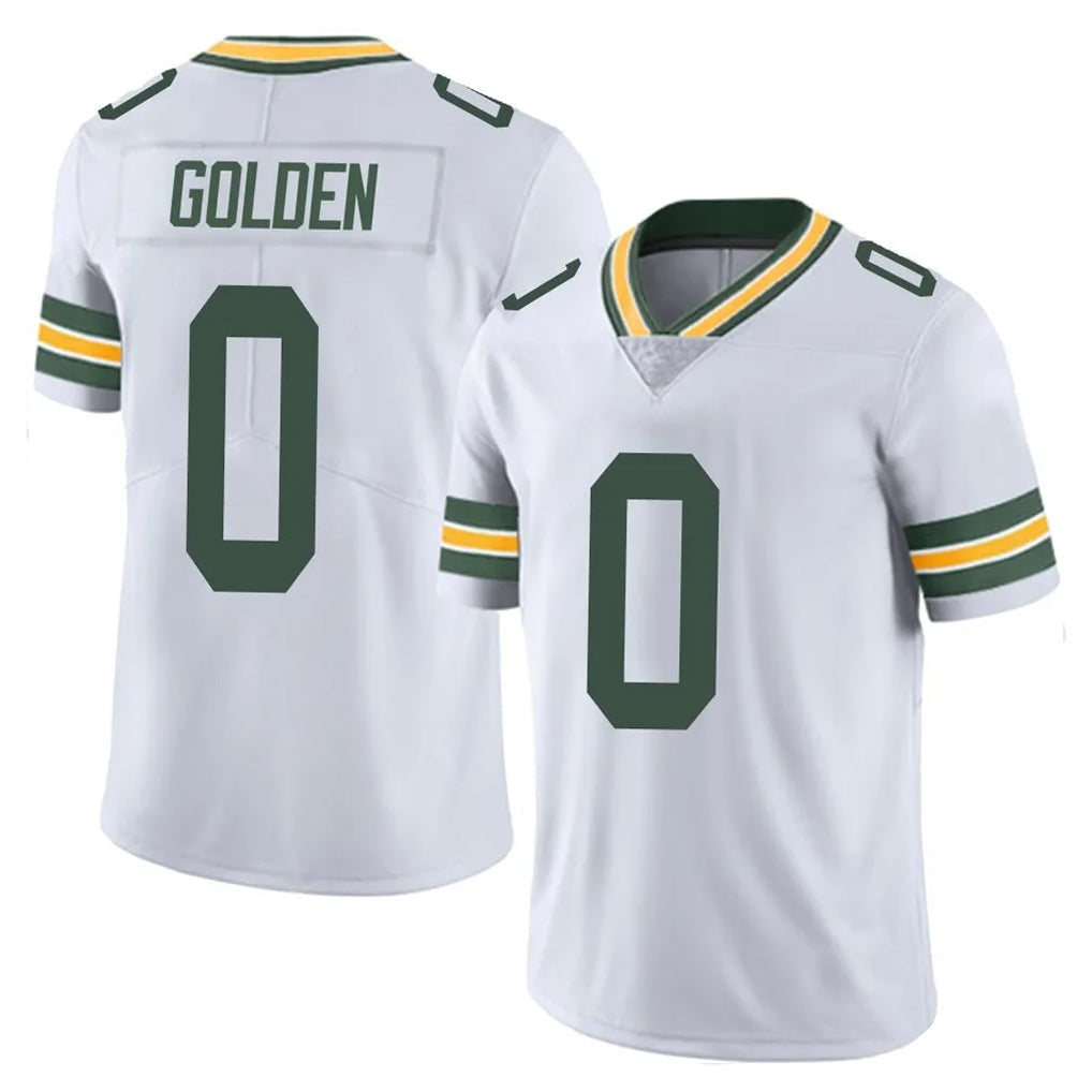 tocy GB.Packers #0 Matthew Golden Player White Vapor Untouchable Limited Home Game Stitched Jerseys