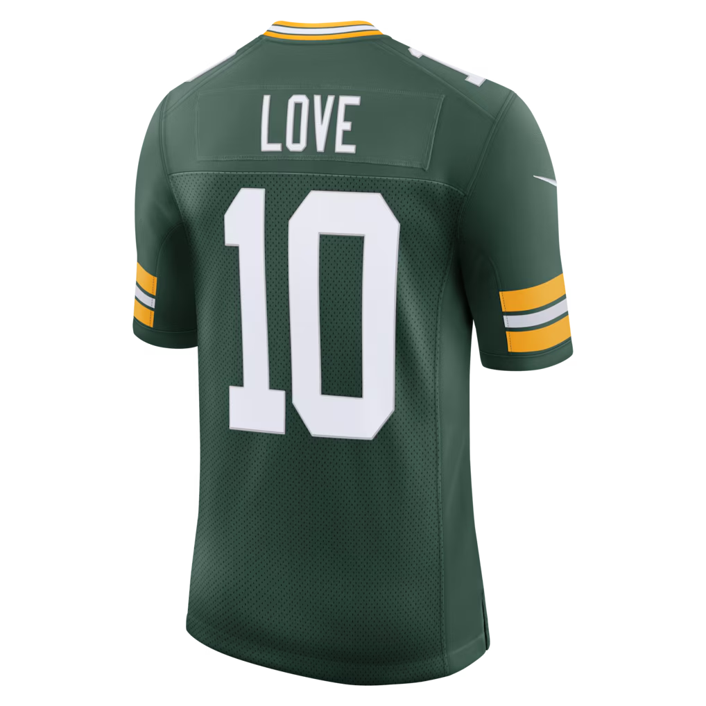 tocy GB.Packers #10 Jordan Love Green Vapor Untouchable Stitched Limited Jerseys