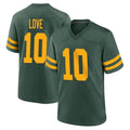 tocy GB.Packers #10 Jordan Love Player Green Alternate Home Game Stitched Jerseys