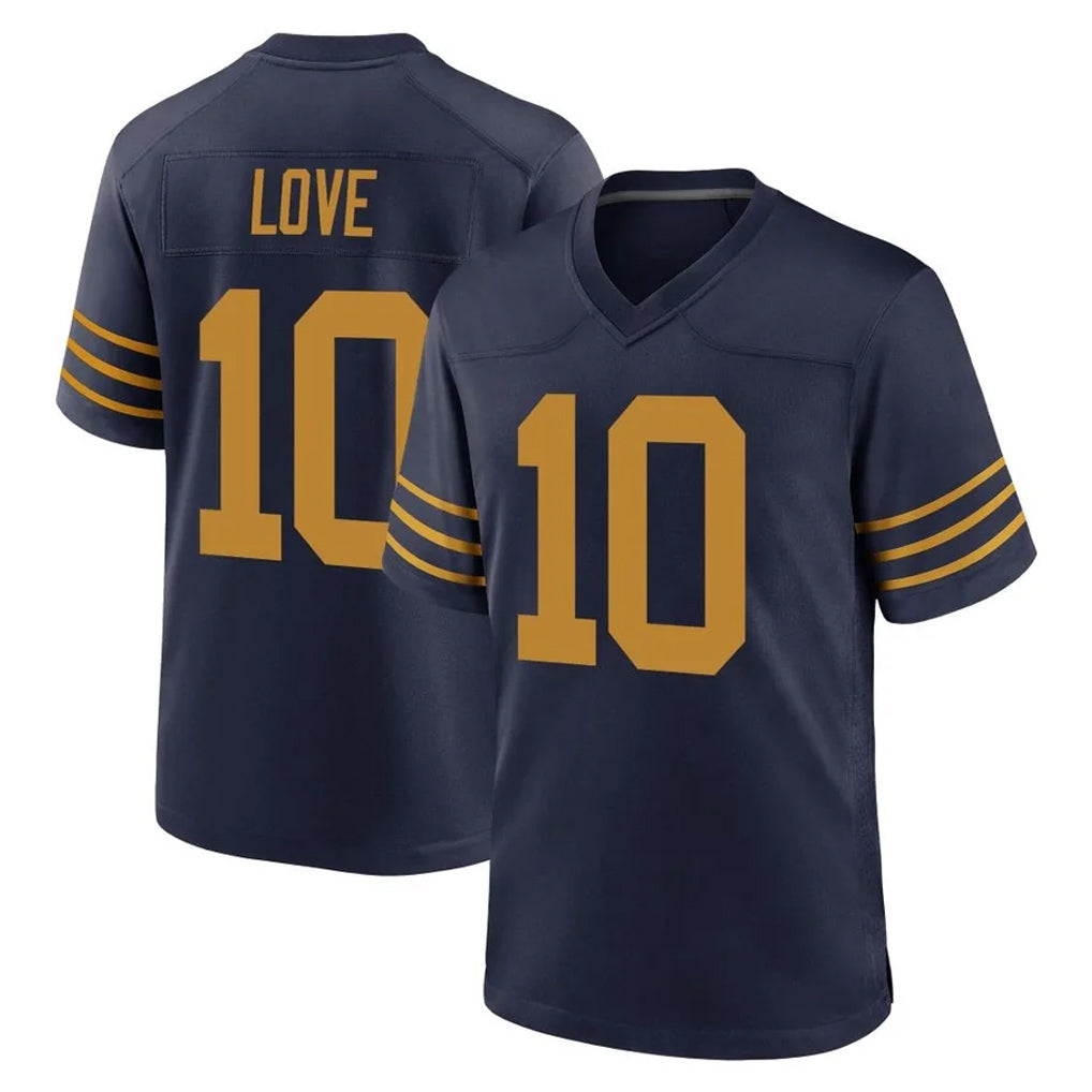 tocy GB.Packers #10 Jordan Love Player Navy The 1923 Classic Home Game Stitched Jerseys