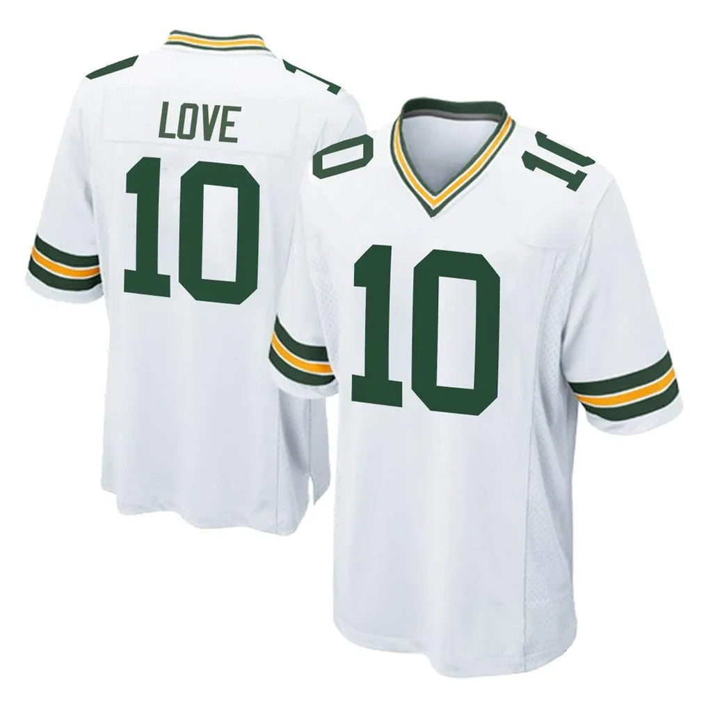 tocy GB.Packers #10 Jordan Love Player White Home Game Stitched Jerseys