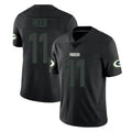 tocy GB.Packers #11 Jayden Reed Player Black Impact Limited Home Game Stitched Jerseys