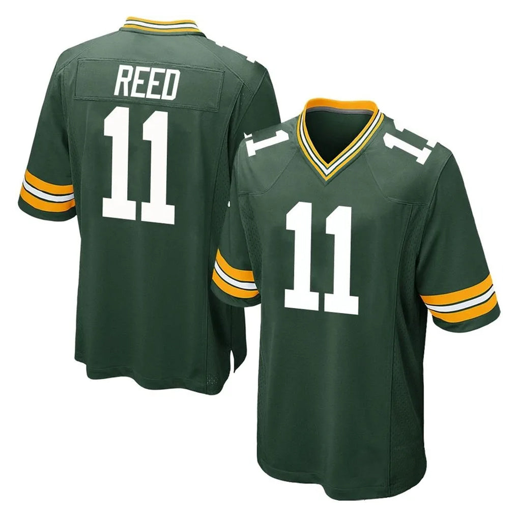 tocy GB.Packers #11 Jayden Reed Player Green Home Game Stitched Jerseys