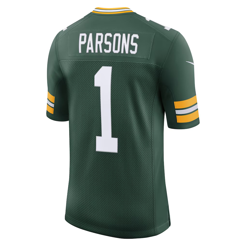tocy GB.Packers #1 Micah Parsons Green Vapor Untouchable Stitched Limited Jerseys