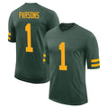 tocy GB.Packers #1 Micah Parsons Player Green Alternate Vapor Home Game Stitched Jerseys