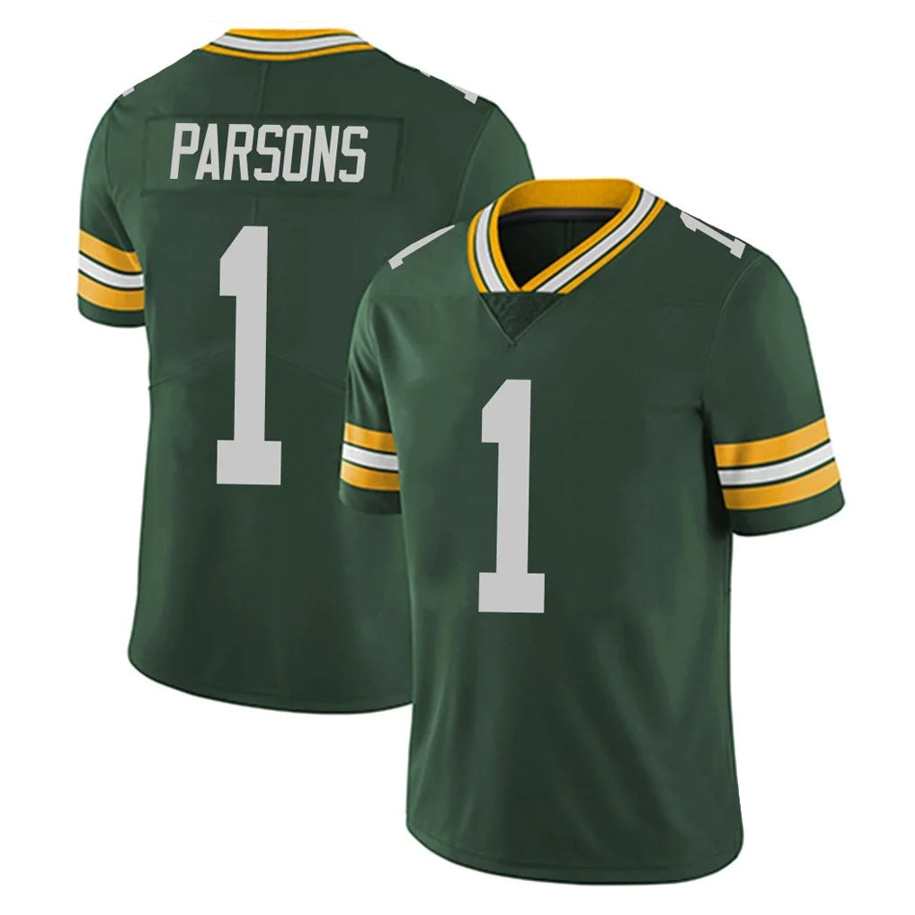 tocy GB.Packers #1 Micah Parsons Player Green Vapor Untouchable Limited Home Game Stitched Jerseys