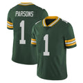 tocy GB.Packers #1 Micah Parsons Player Green Vapor Untouchable Limited Home Game Stitched Jerseys