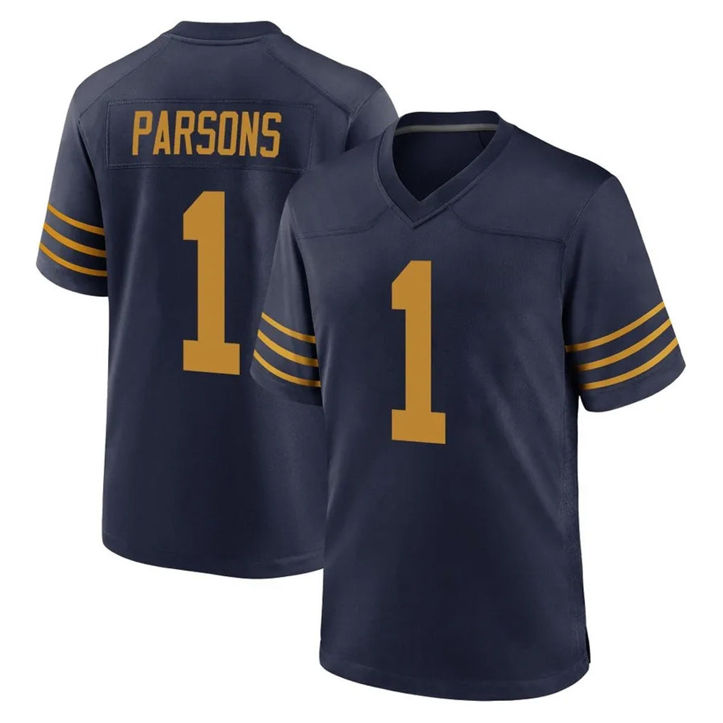 tocy GB.Packers #1 Micah Parsons Player Navy The 1923 Classic Home Game Stitched Jerseys