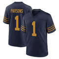 tocy GB.Packers #1 Micah Parsons Player Navy The 1923 Classic Home Game Stitched Jerseys