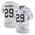 tocy GB.Packers #29 Xavier McKinney Player Arctic Camo Salute To Service Limited Stitched Jerseys