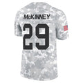 tocy GB.Packers #29 Xavier McKinney Player Arctic Camo Salute to Service Stitched Jerseys