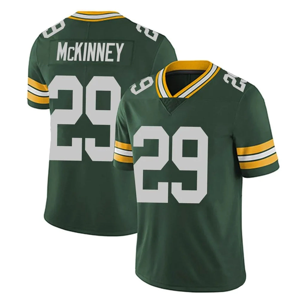 tocy GB.Packers #29 Xavier McKinney Player Green Vapor Untouchable Limited Home Game Stitched Jerseys