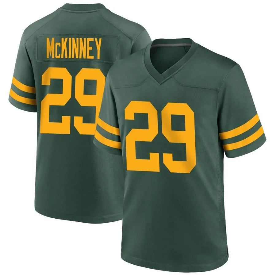 tocy GB.Packers #29 Xavier McKinney Player Limited Green Alternate Vapor Stitched Jerseys