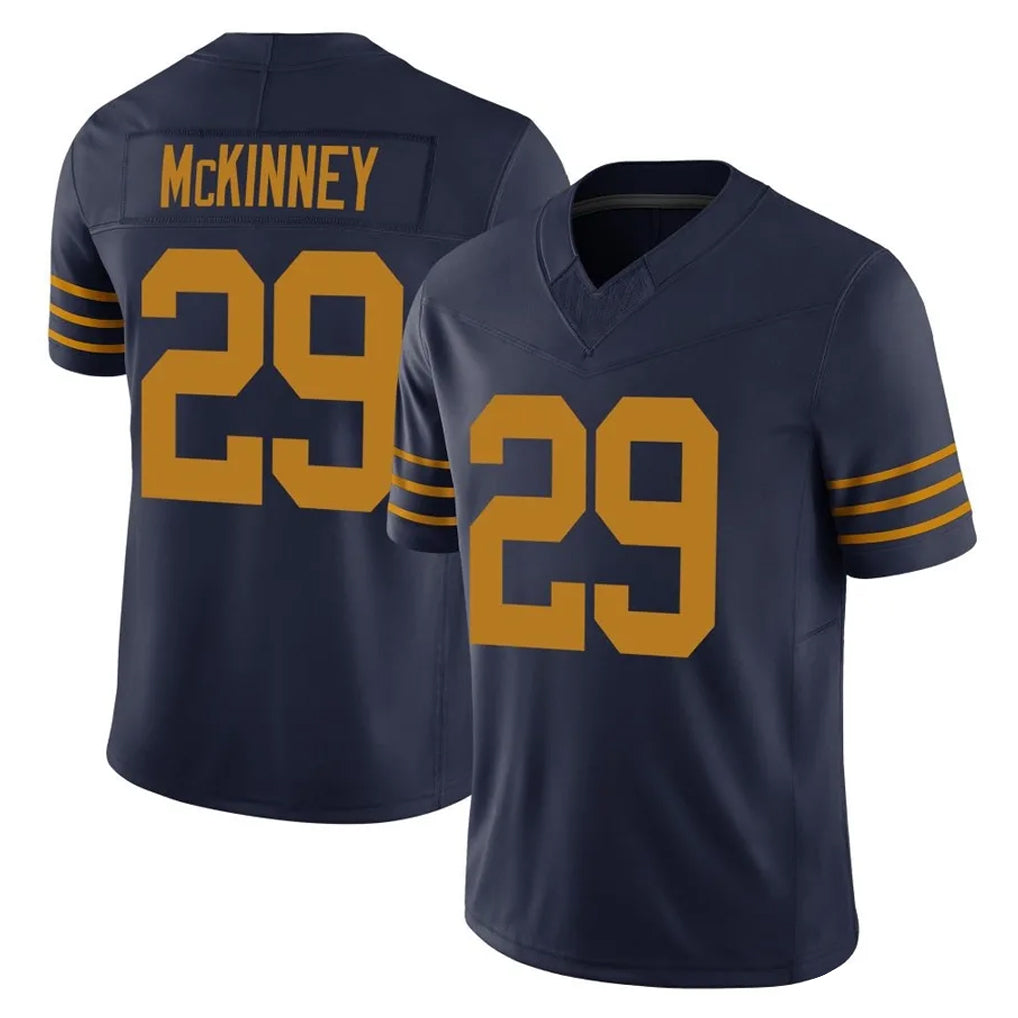 tocy GB.Packers #29 Xavier McKinney Player Navy The 1923 Classic Vapor F.U.S.E. Home Game Stitched Jerseys