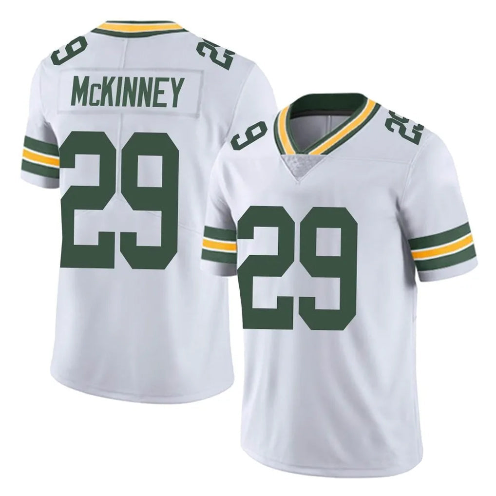tocy GB.Packers #29 Xavier McKinney Player White Vapor Untouchable Limited Home Game Stitched Jerseys