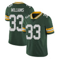 tocy GB.Packers #33 Evan Williams Player Green Vapor Untouchable Limited Home Game Stitched Jerseys