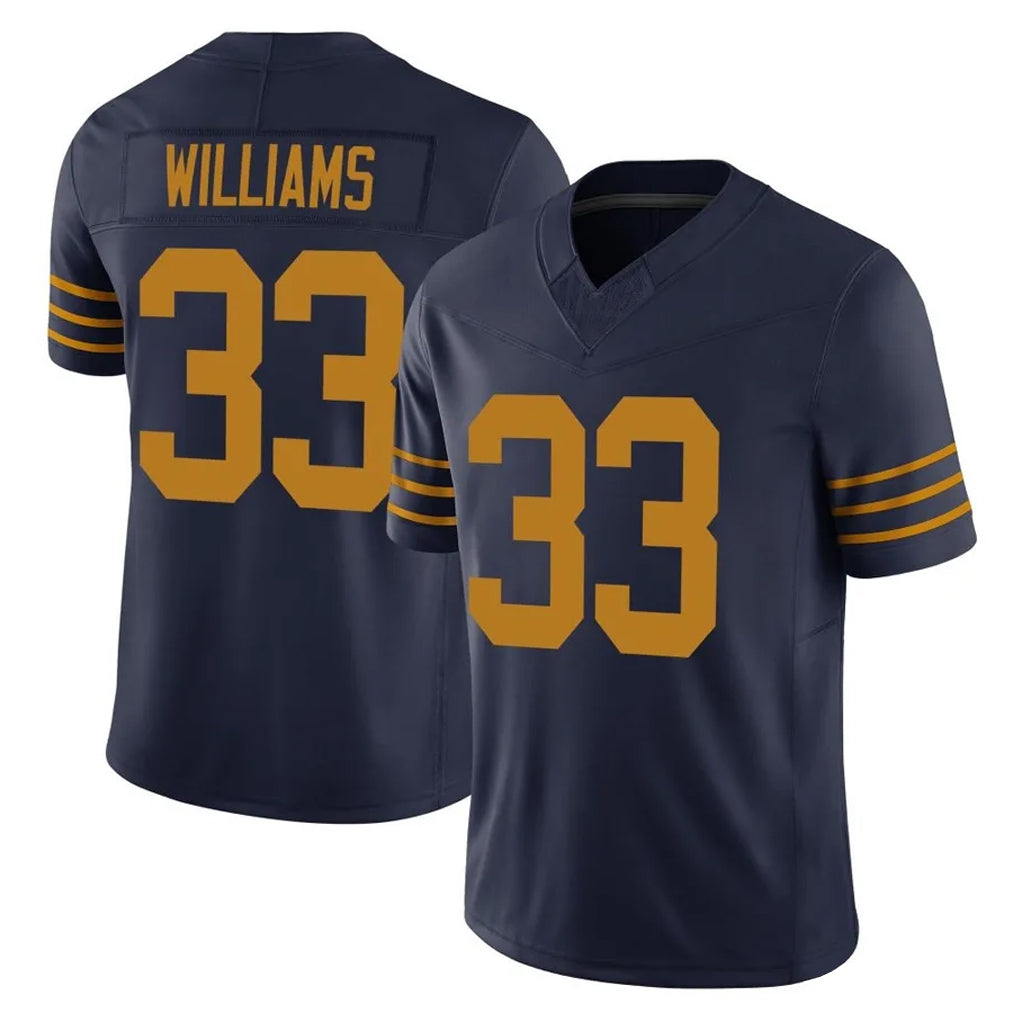 tocy GB.Packers #33 Evan Williams Player Navy The 1923 Classic Vapor F.U.S.E. Home Game Stitched Jerseys