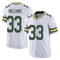 tocy GB.Packers #33 Evan Williams Player White Vapor Untouchable Limited Home Game Stitched Jerseys