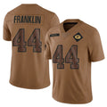 tocy GB.Packers #44 Zaire Franklin Player Brown Salute To Service Limited Stitched Jerseys