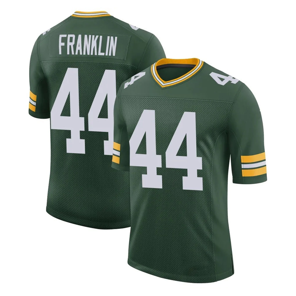 tocy GB.Packers #44 Zaire Franklin Player Green Limited Classic Home Game Stitched Jerseys