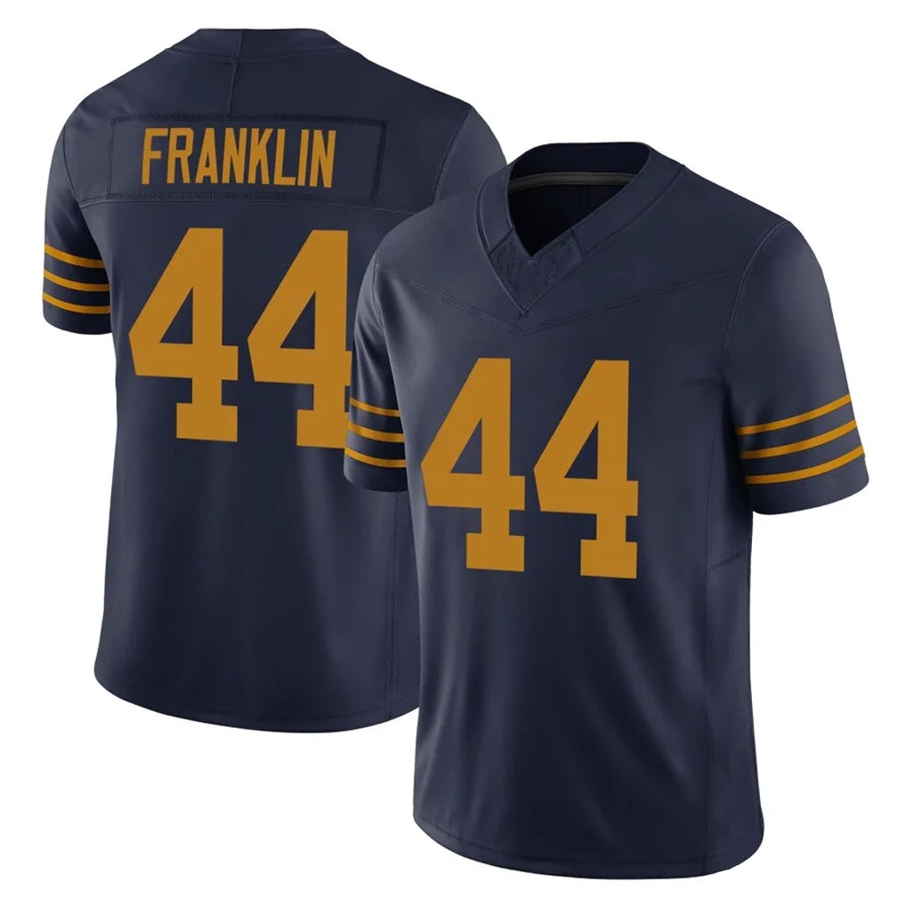 tocy GB.Packers #44 Zaire Franklin Player Navy The 1923 Classic Vapor F.U.S.E. Home Game Stitched Jerseys