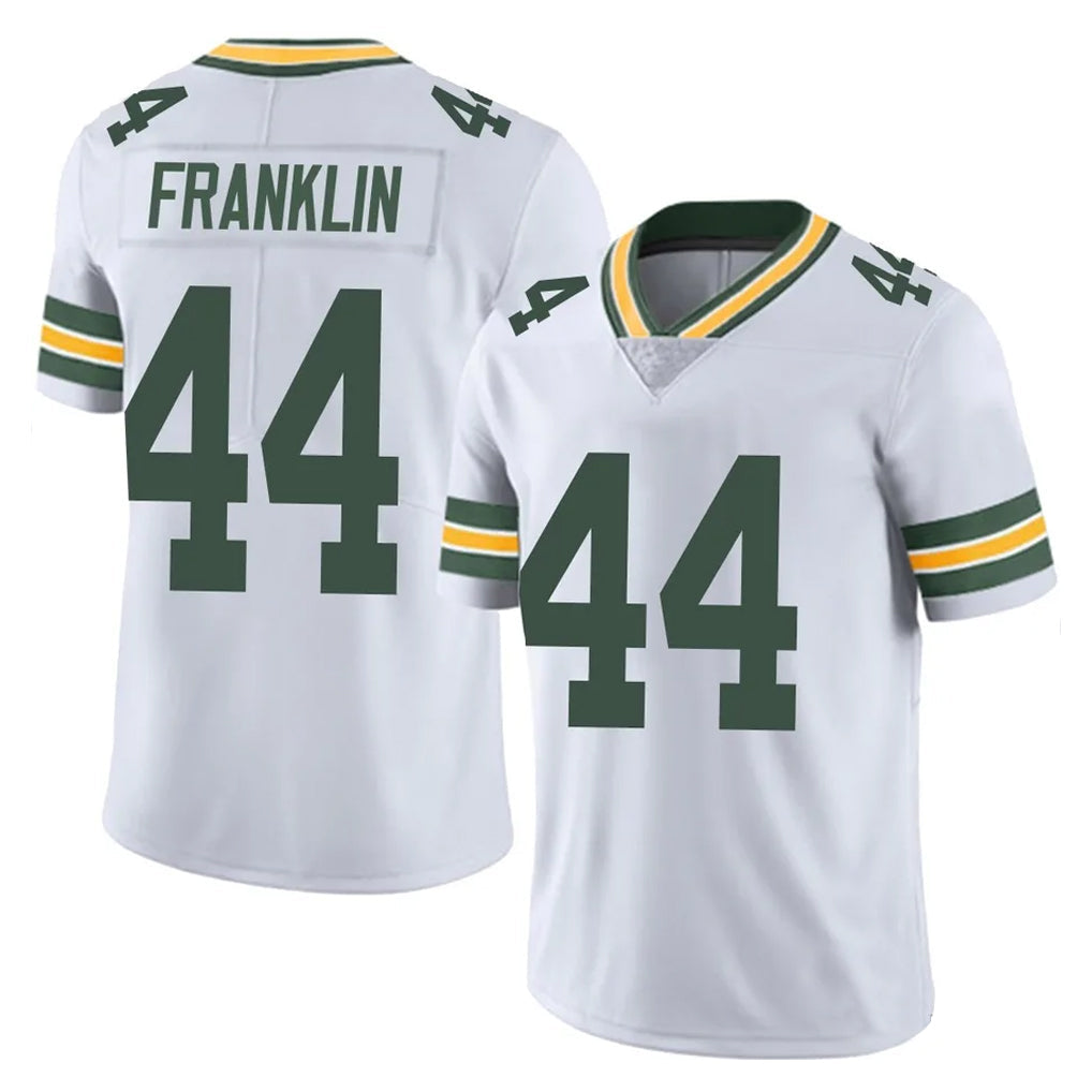 tocy GB.Packers #44 Zaire Franklin Player White Vapor Untouchable Limited Home Game Stitched Jerseys