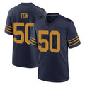 tocy GB.Packers #50 Zach Tom Player Navy The 1923 Classic Home Game Stitched Jerseys