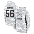 tocy GB.Packers #56 Edgerrin Cooper Player Arctic Camo Salute to Service Hoodies Limited Game Stitched Jerseys