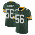 tocy GB.Packers #56 Edgerrin Cooper Player Green Vapor Untouchable Limited Home Game Stitched Jerseys