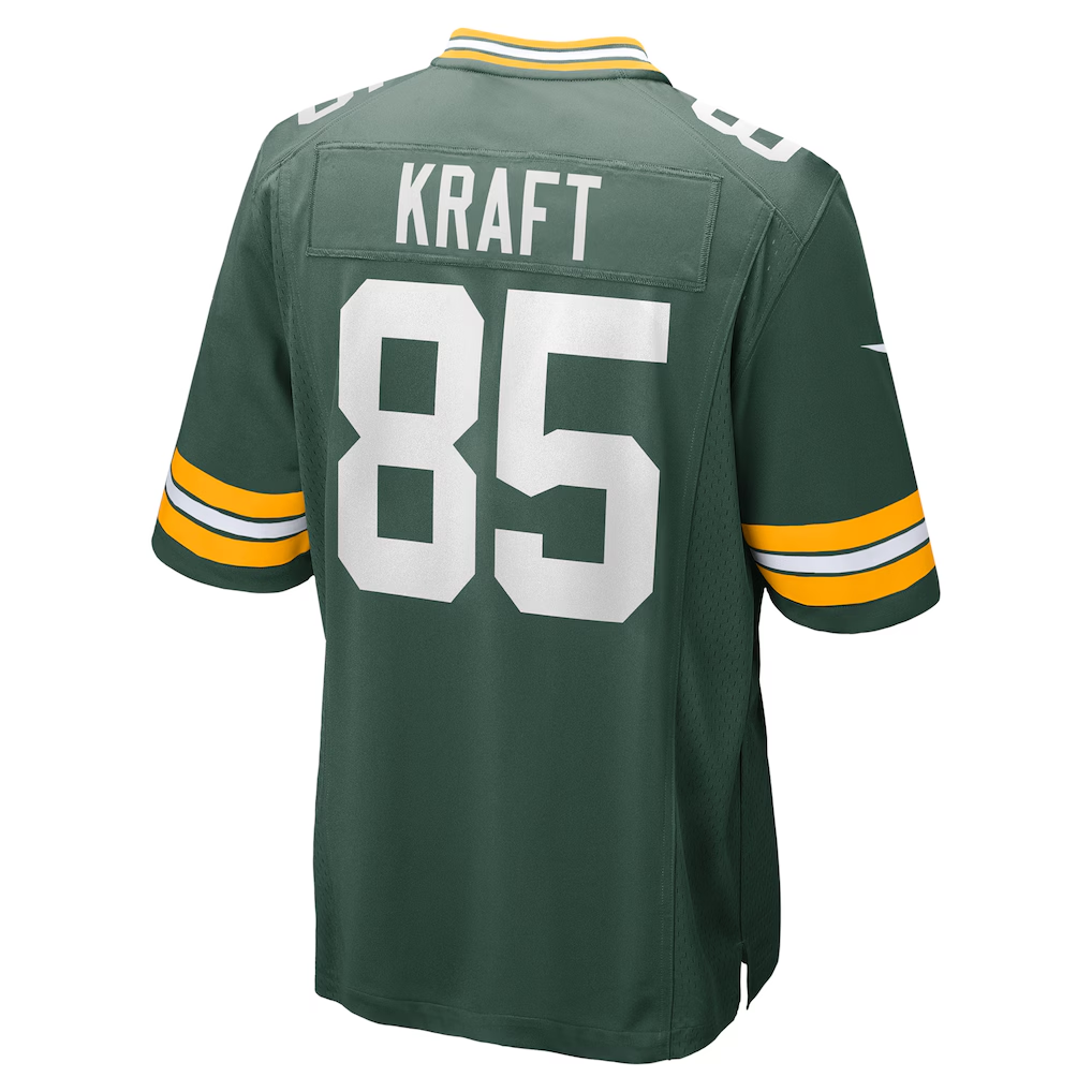 tocy GB.Packers #85 Tucker Kraft Green Game Stitched Jerseys