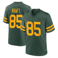 tocy GB.Packers #85 Tucker Kraft Player Green Alternate Home Game Stitched Jerseys
