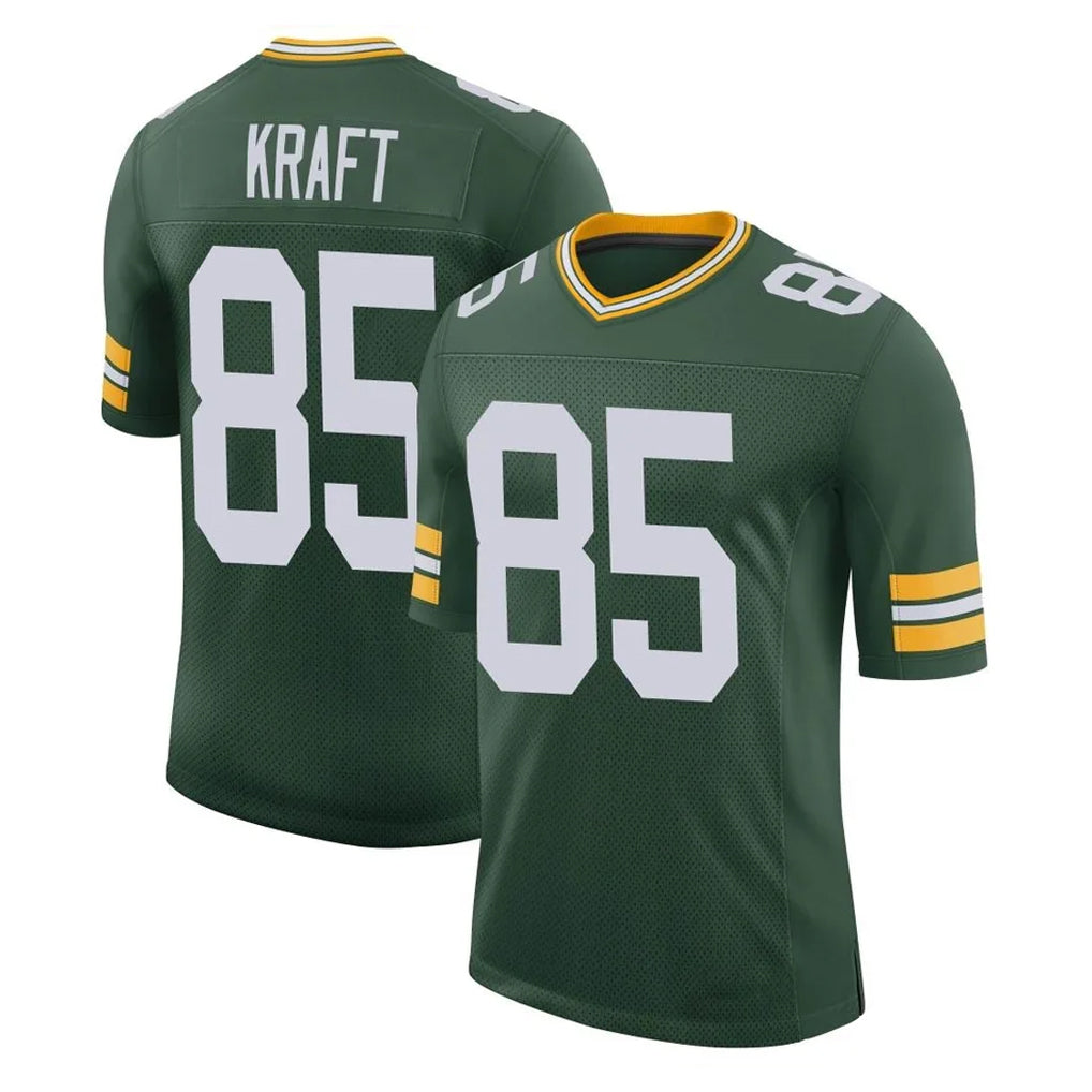 tocy GB.Packers #85 Tucker Kraft Player Green Limited Classic Home Game Stitched Jerseys