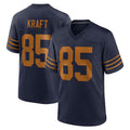 tocy GB.Packers #85 Tucker Kraft Player Navy The 1923 Classic Game Stitched Jersey