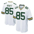 tocy GB.Packers #85 Tucker Kraft Player White Home Game Stitched Jerseys