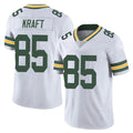 tocy GB.Packers #85 Tucker Kraft Player White Vapor Untouchable Limited Home Game Stitched Jerseys