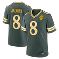 Tocy GB.Packers #8 Josh Jacobs Green 2026 Rivalries Collection Game Stitched Jerseys