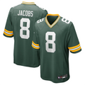 tocy GB.Packers #8 Josh Jacobs Player Green Replica Game Stitched Jerseys