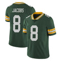 tocy GB.Packers #8 Josh Jacobs Player Green Vapor Untouchable Limited Home Game Stitched Jerseys