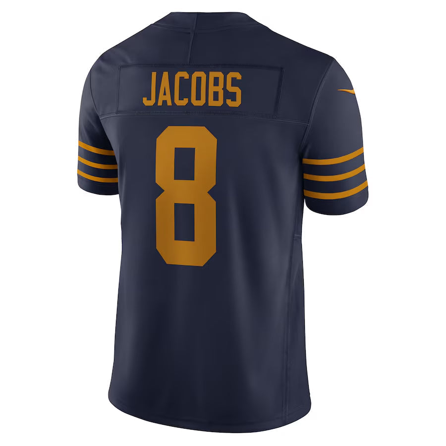 tocy GB.Packers #8 Josh Jacobs Player Navy The 1923 Classic Vapor F.U.S.E. Limited Game Stitched Jerseys